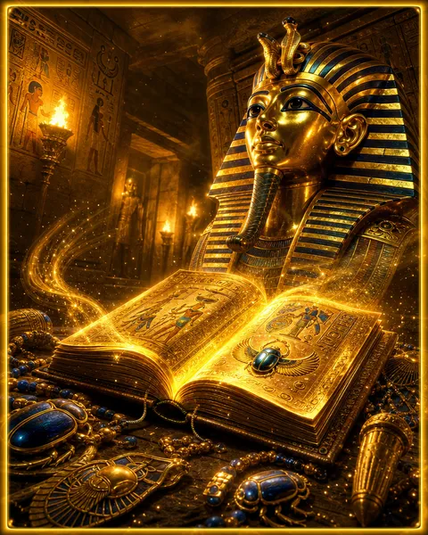 Copertina del gioco Book of Dead con un libro antico e simboli egizi